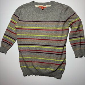 ModCloth Striped Knit Sweater –Girls Medium